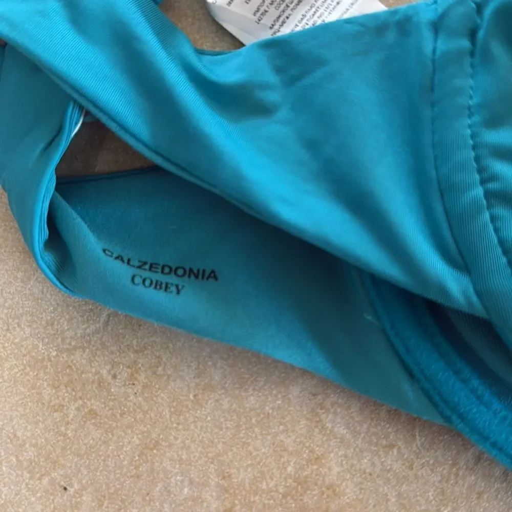 Teal Bikini Top - BRAND NEW - Calzedonia - NWT - Size Medium Bikini Top